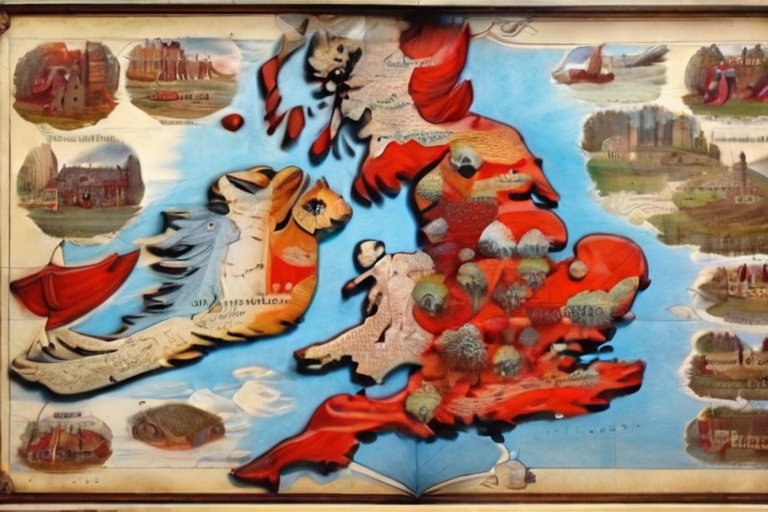 England Counties Map