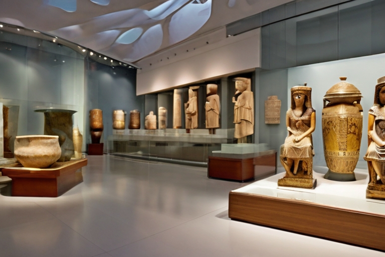 Heraklion Attractions Illustration