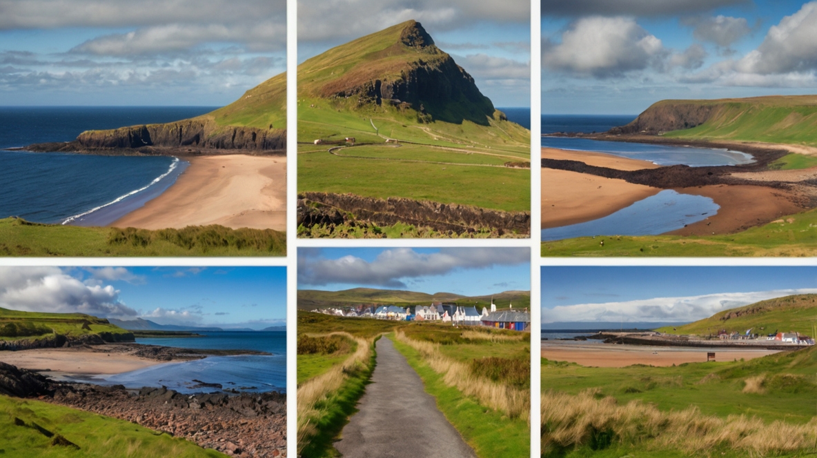 Girvan Attractions and reviews Illustration